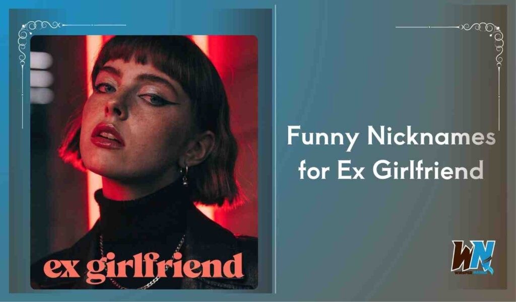 Funny Nicknames for Ex Girlfriend