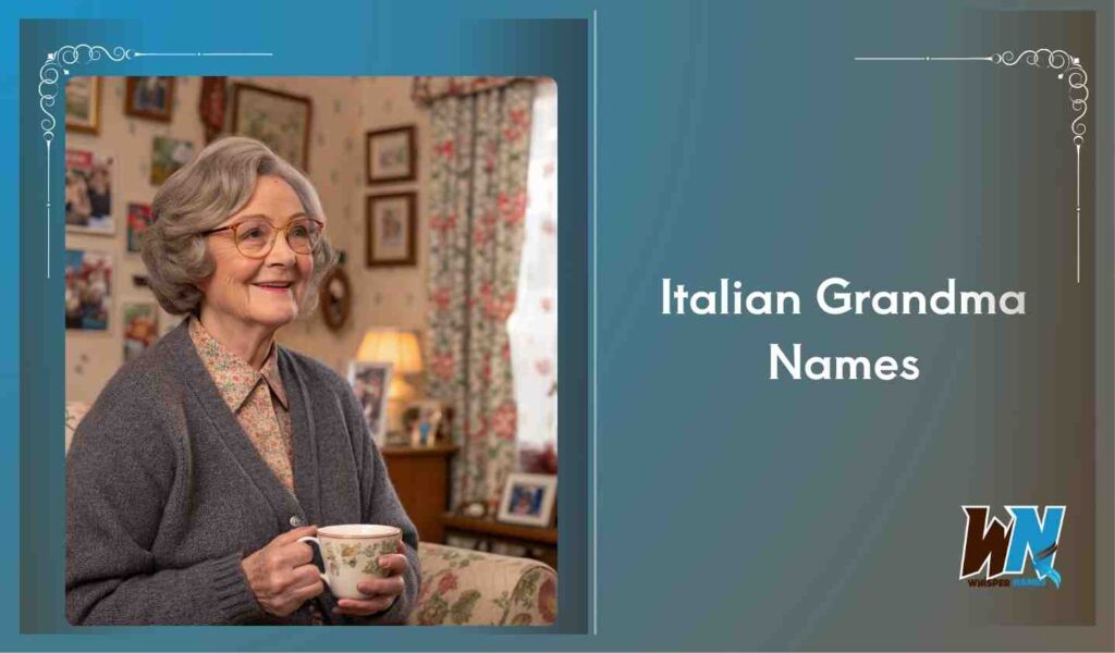 Italian Grandma Names