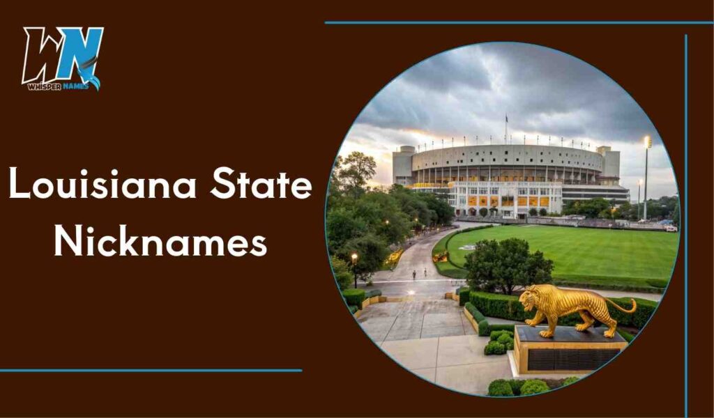 Louisiana State Nicknames