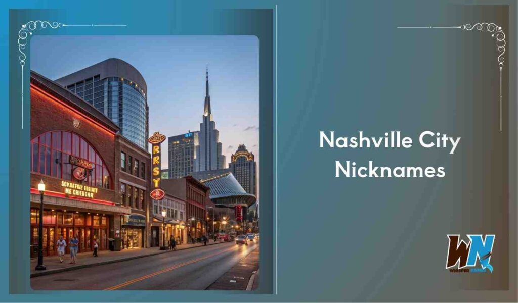 Nashville City Nicknames