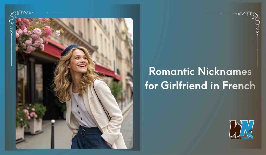 Romantic Nicknames for Girlfriend in French