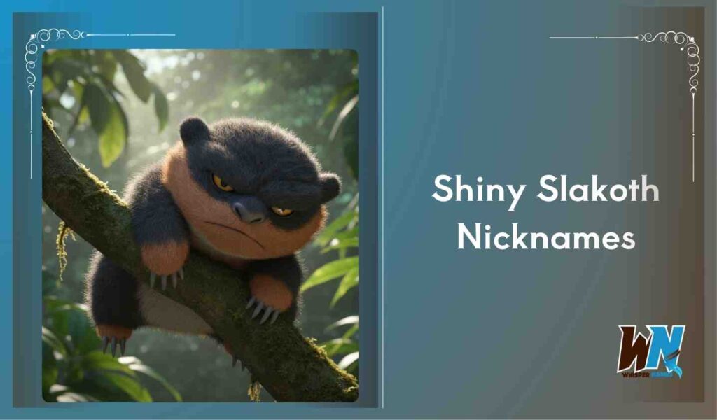 Shiny Slakoth Nicknames