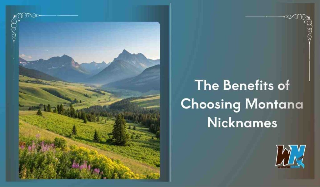 The Benefits of Choosing Montana Nicknames