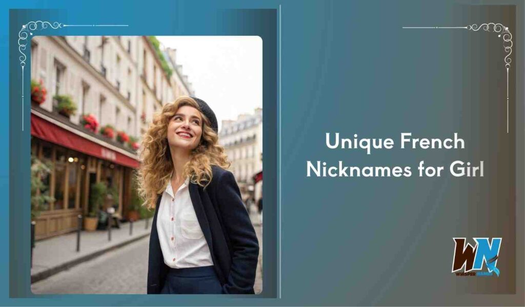Unique French Nicknames for Girl