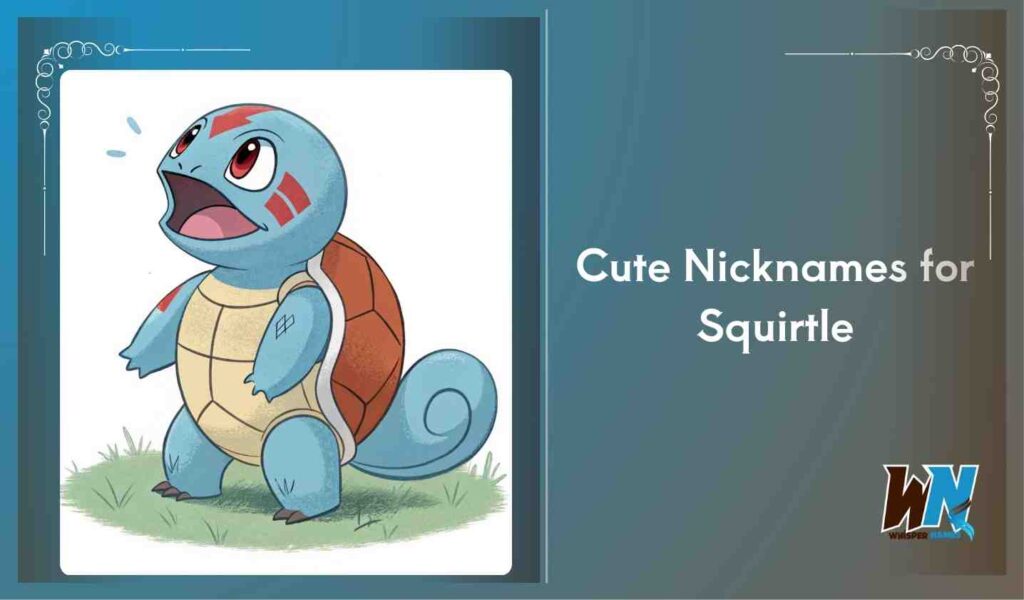 Cute Nicknames for Squirtle