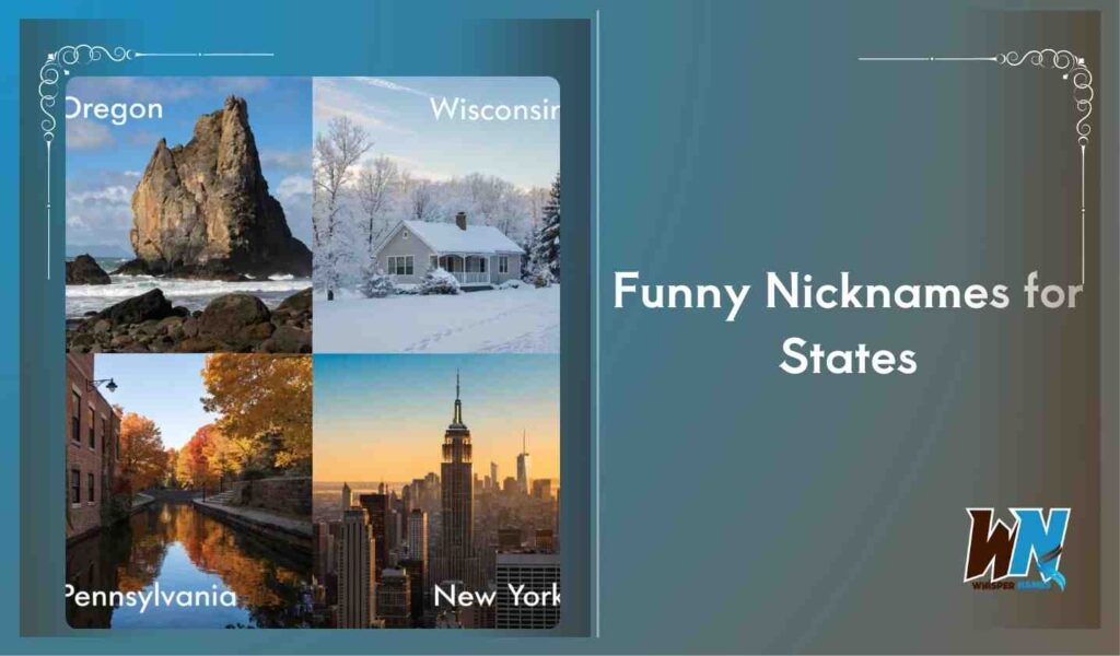 Funny Nicknames for States