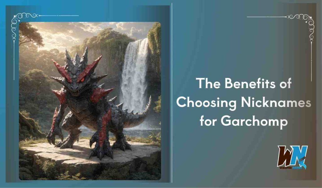 The Benefits of Choosing Nicknames for Garchomp