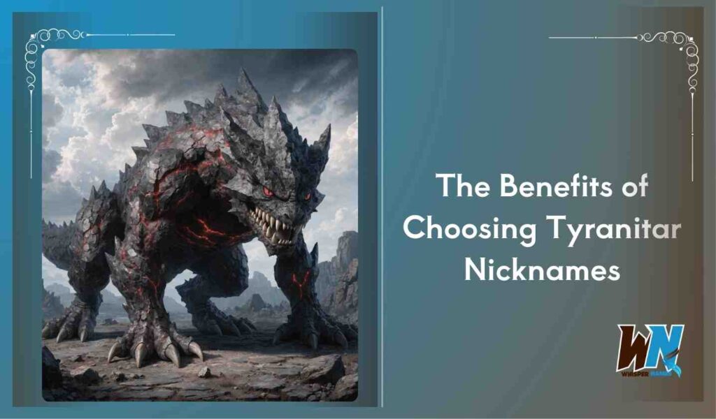 The Benefits of Choosing Tyranitar Nicknames