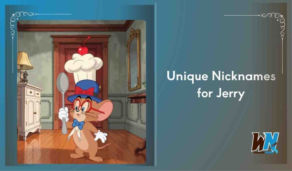 Unique Nicknames for Jerry