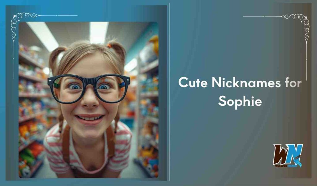 Cute Nicknames for Sophie