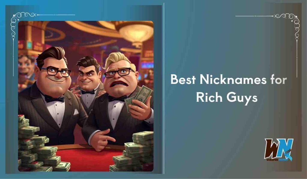 Best Nicknames for Rich Guys 