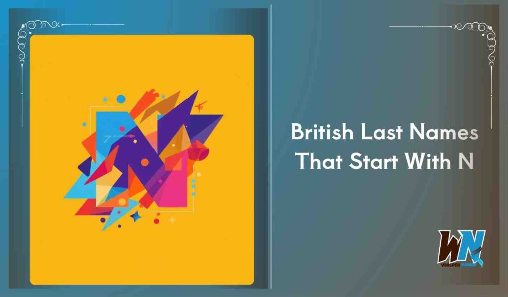 British Last Names That Start With N