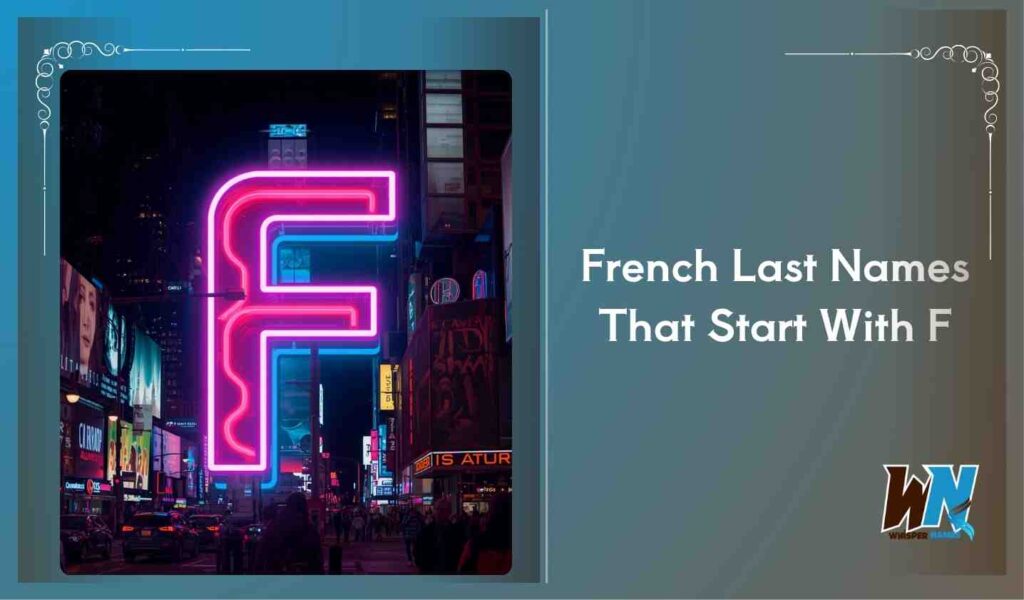 French Last Names That Start With F