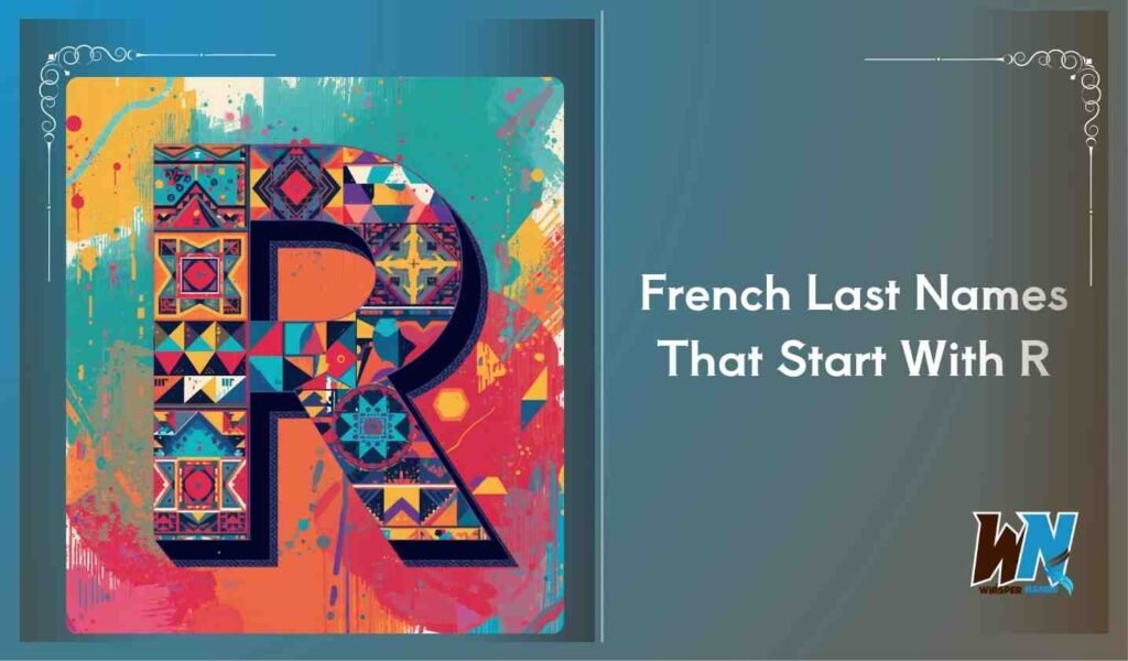 French Last Names That Start With R