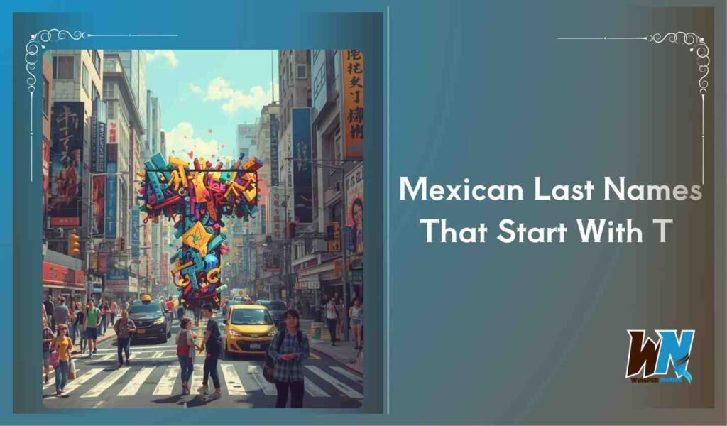 Mexican Last Names That Start With T 