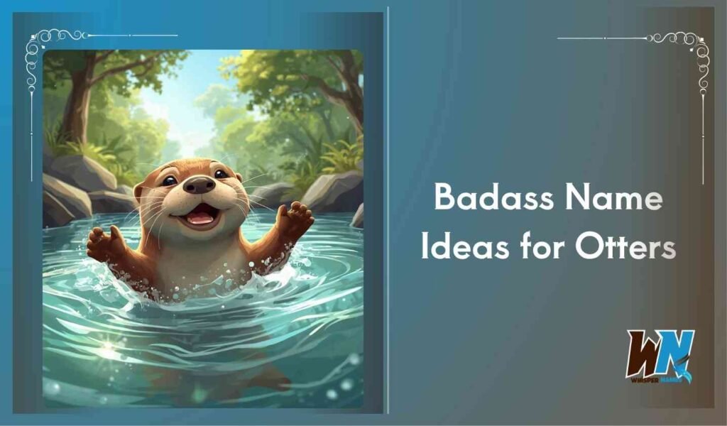 Badass Name Ideas for Otters