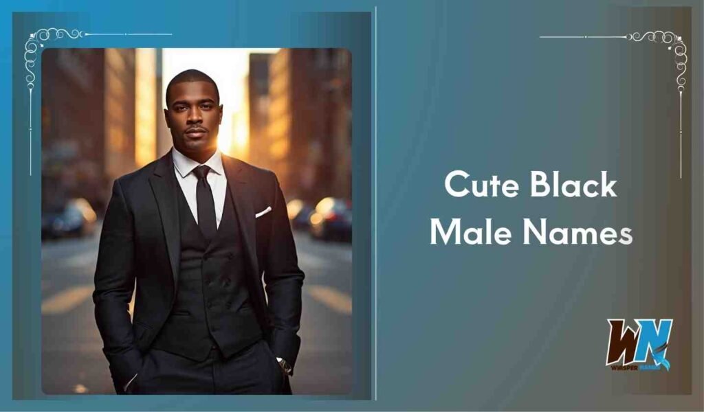Cute Black Male Names